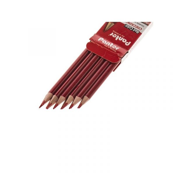 مداد قرمز پنتر مدل Checking Pencil - بسته 12 عددي