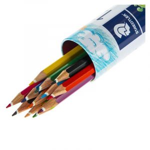 مداد رنگی استدلر لوله ای 12 رنگ