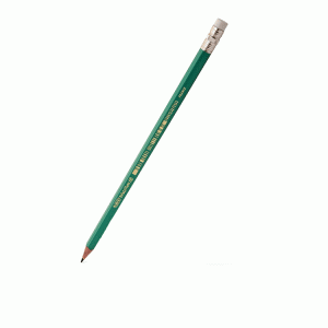مداد-مشکي-بدنه-سبز-پاکن-دار-بيک-600x600