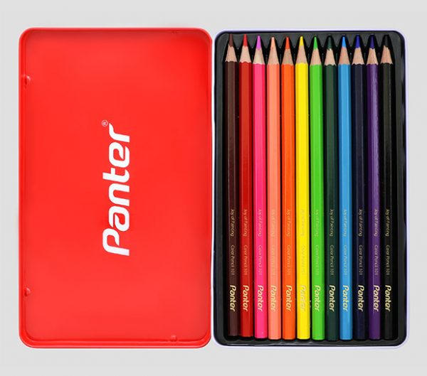 مداد رنگی-12 رنگ-پنترjpg-فلزی
